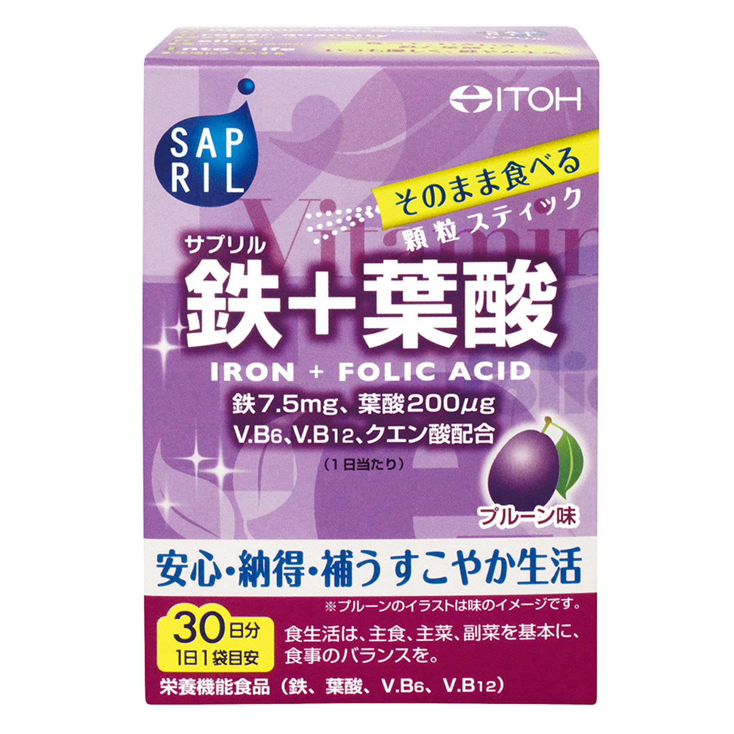 葉酸４００ Ｃａ・Ｆｅプラス | 健康食品のことなら井藤漢方製薬