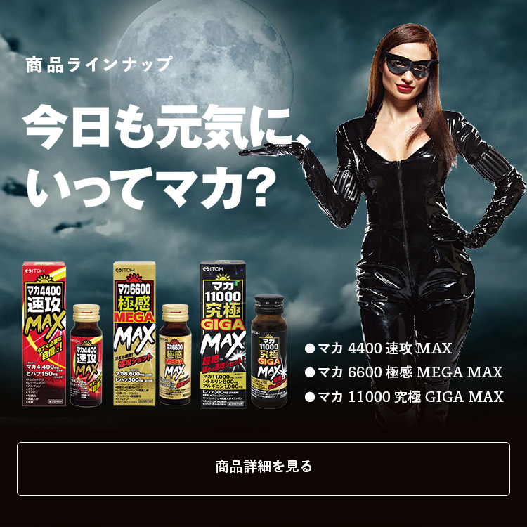 マカ１１０００究極ＧＩＧＡ ＭＡＸ | 健康食品のことなら井藤漢方製薬