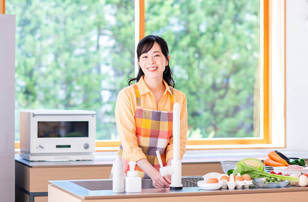 イキイキした様子の女性