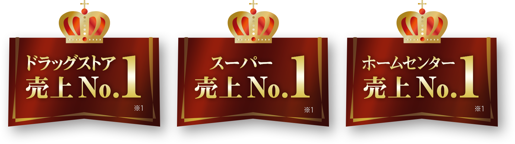 No.1 in sales