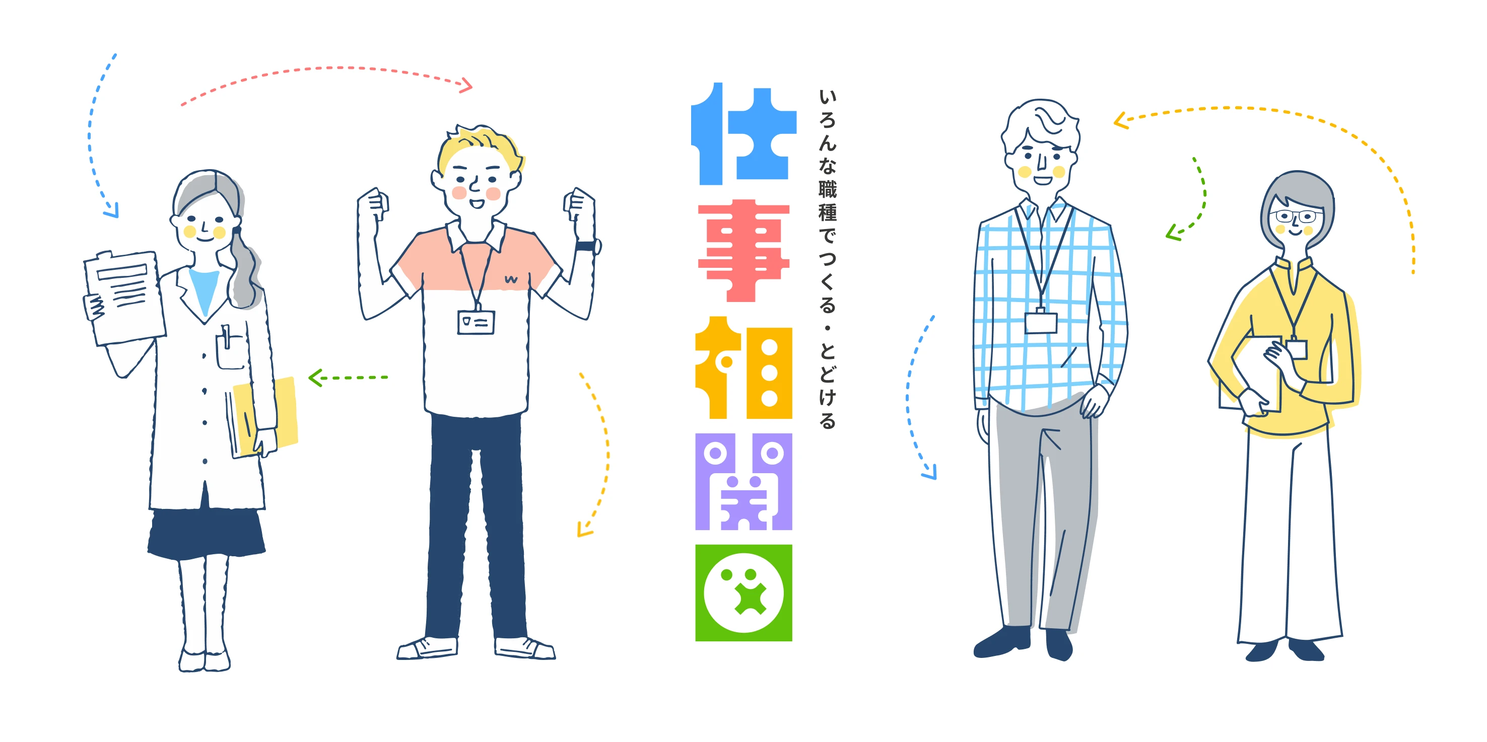 Creating and delivering "job relationship diagrams" across various professions.